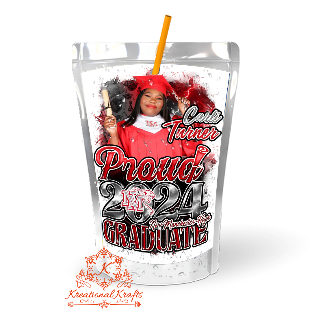 Graduation 2024 Custom Capri Sun