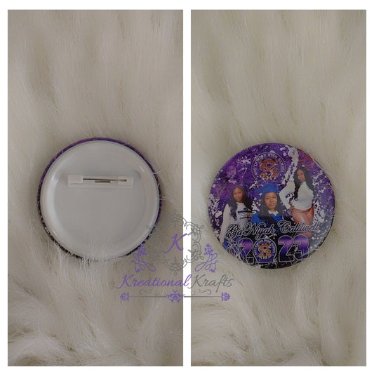 Graduation Buttons (Individual)