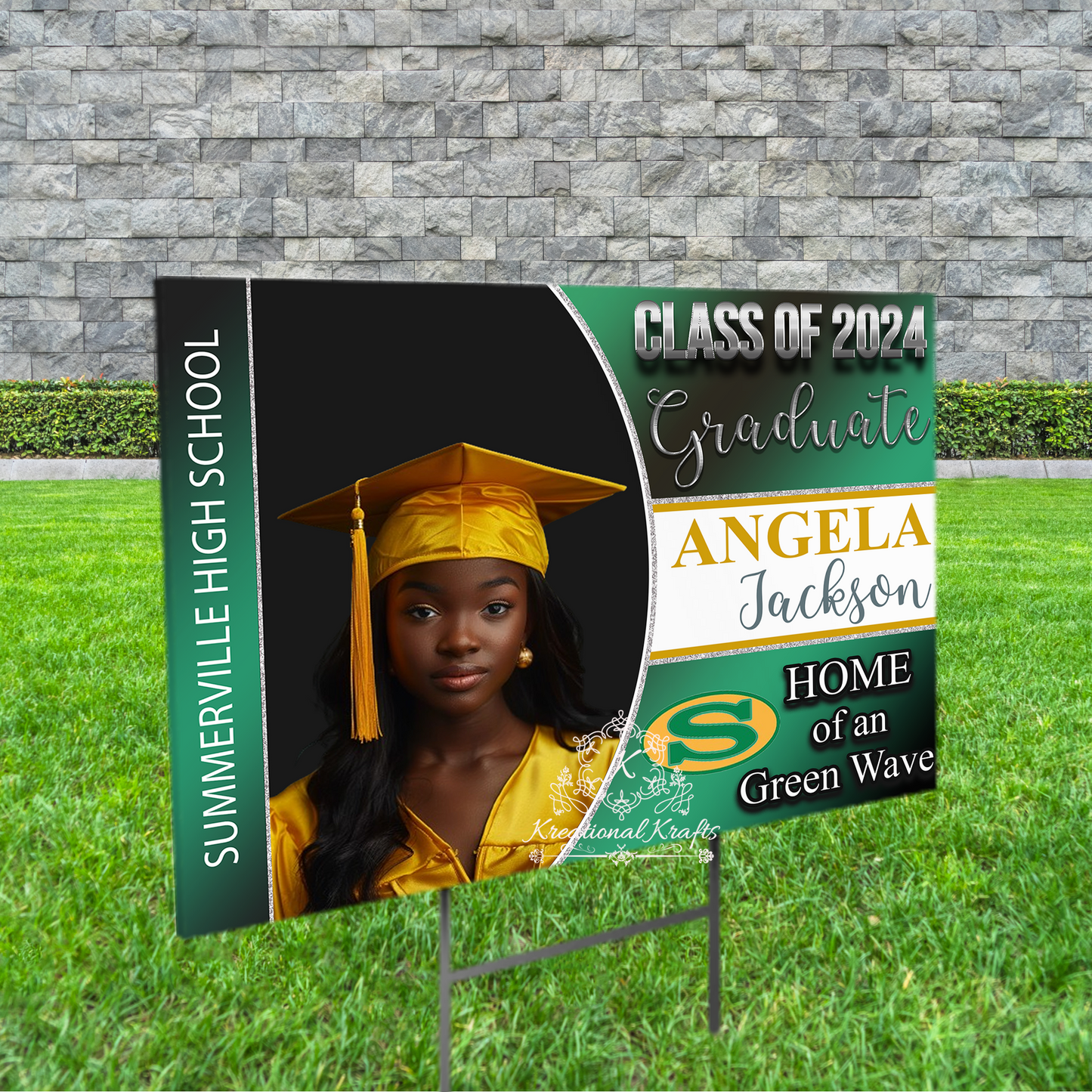 Graduation Custom Yard Sign