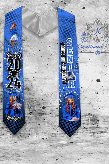 Senior 2025 Graduation Personalized Photo Stole
