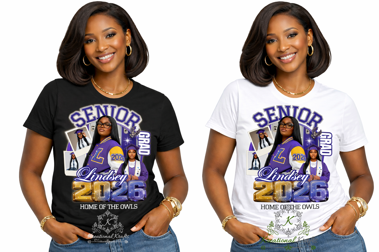 Graduation Design 14 *Shirt Only* (Centered Print)