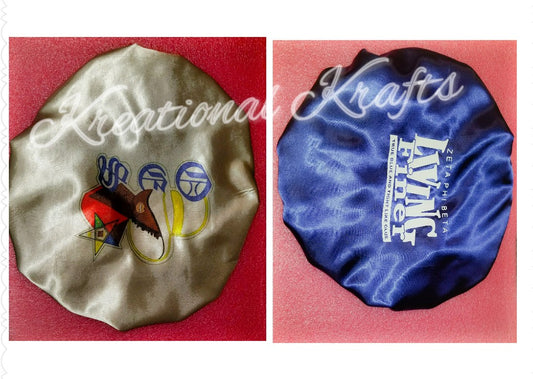 Custom Hair Bonnet