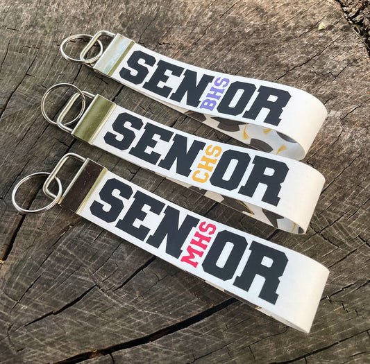 Class of 2024 Gift | Senior Wristlet | Graduation Gift | Senior Gift | High school keepsake gift | Senior keepsake