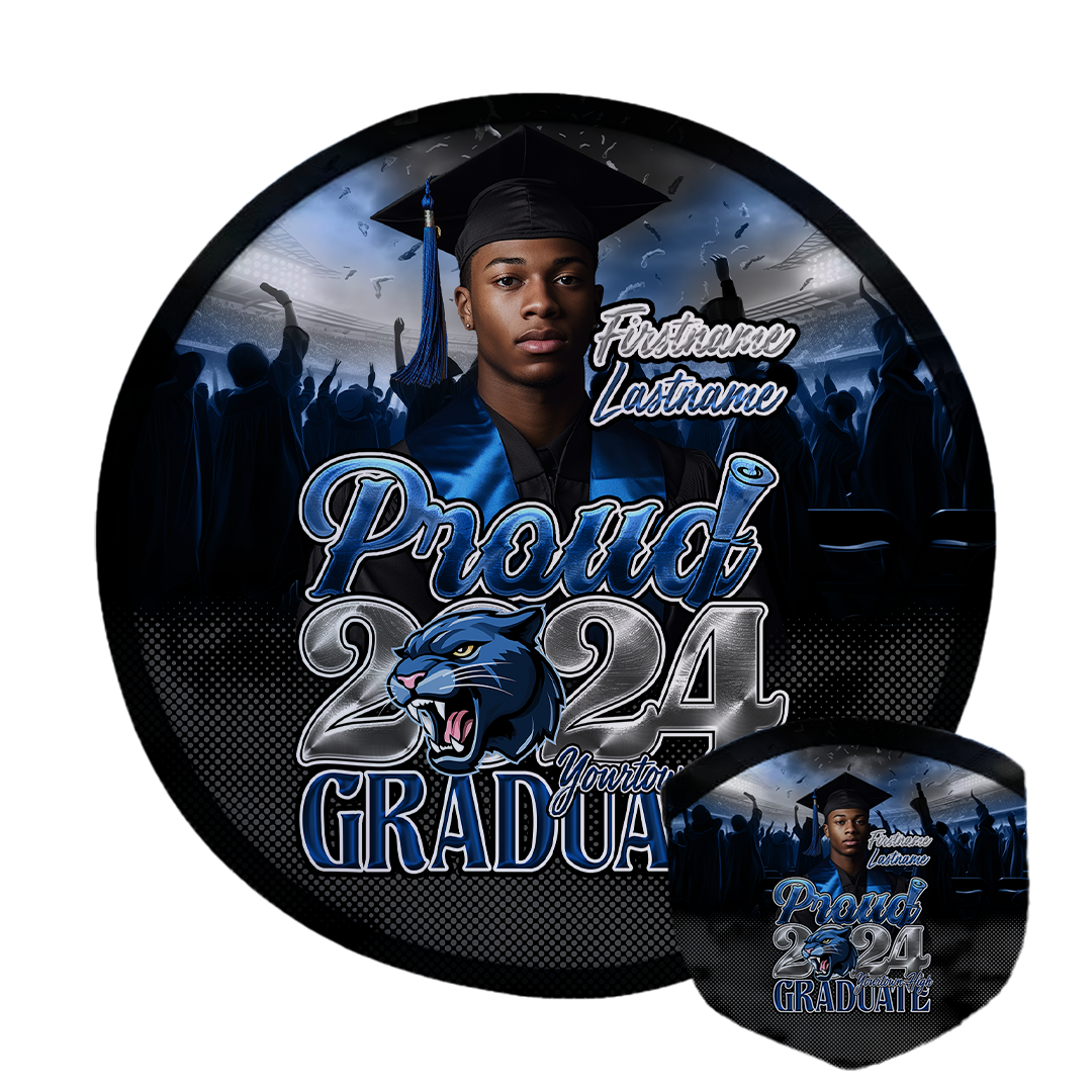 Graduation 2024 Custom Circle Fan