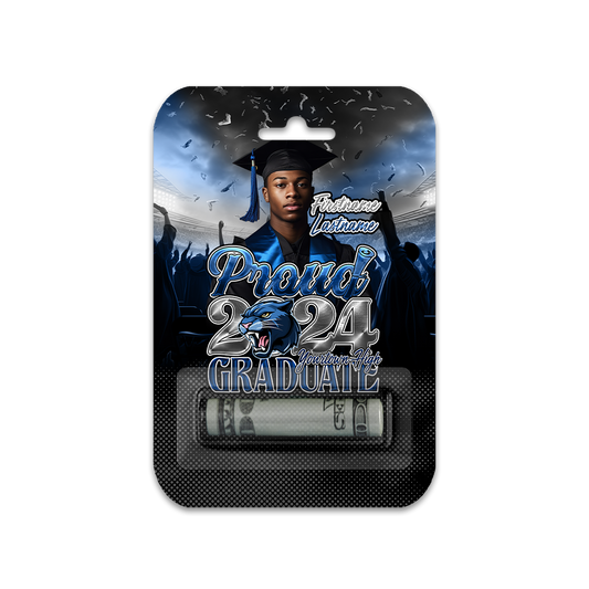 Graduation 2024 Custom Money Card Holder