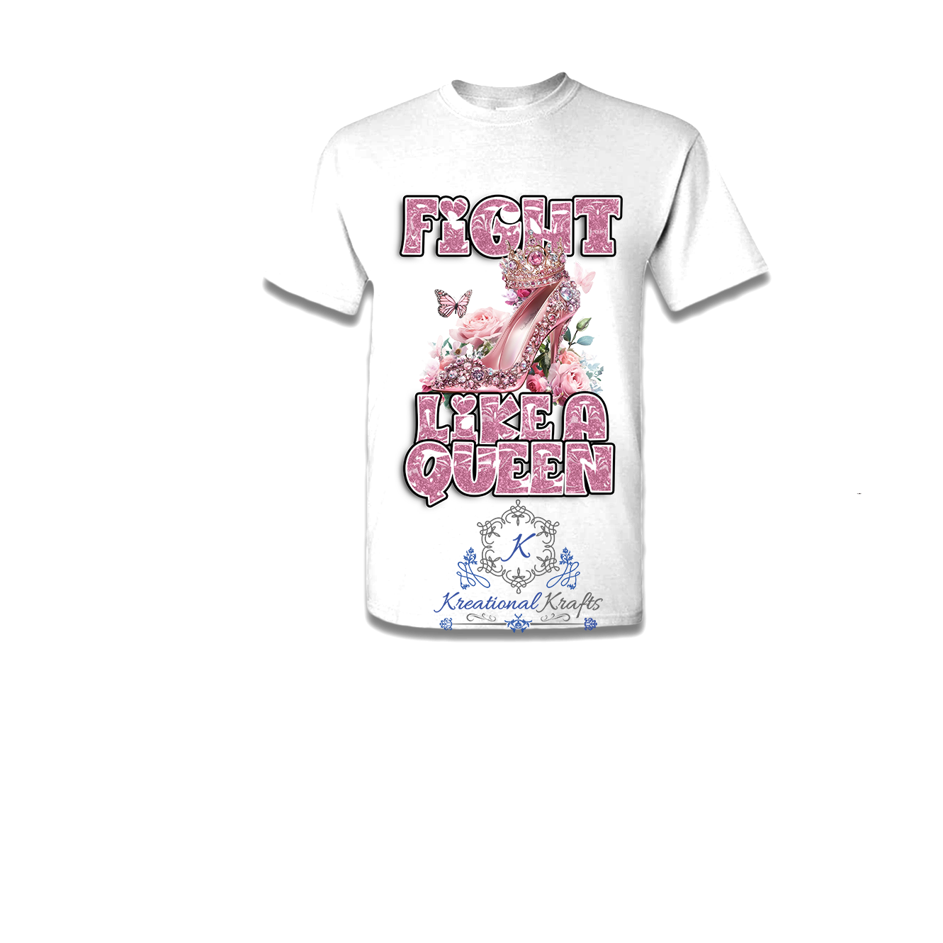 PINKTOBER Breast Cancer Center Print Shirt