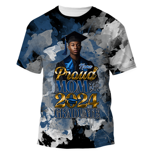 Graduation 2024 Proud Family Personalized Shirt 3D