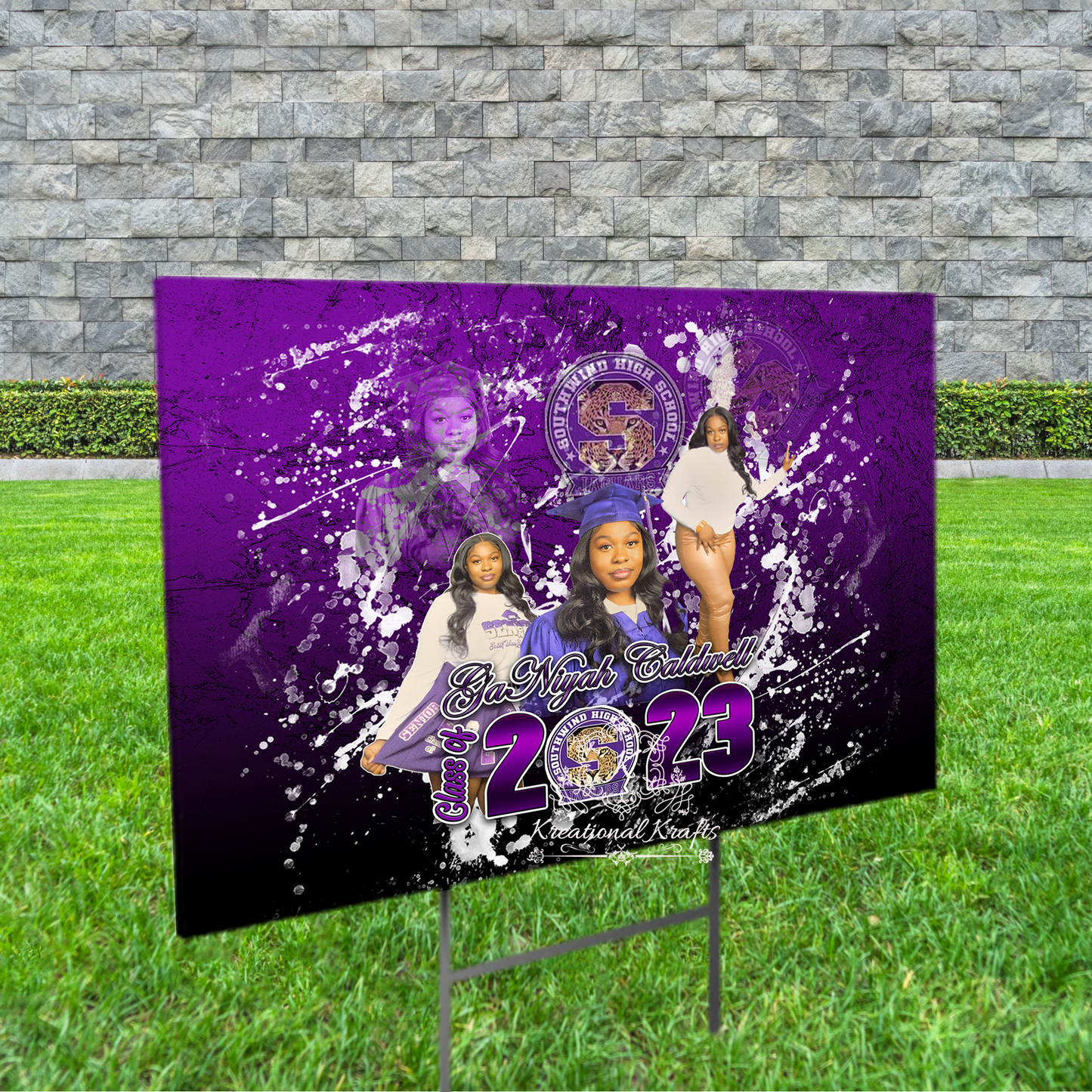 Graduation 2024 Custom Yard Sign