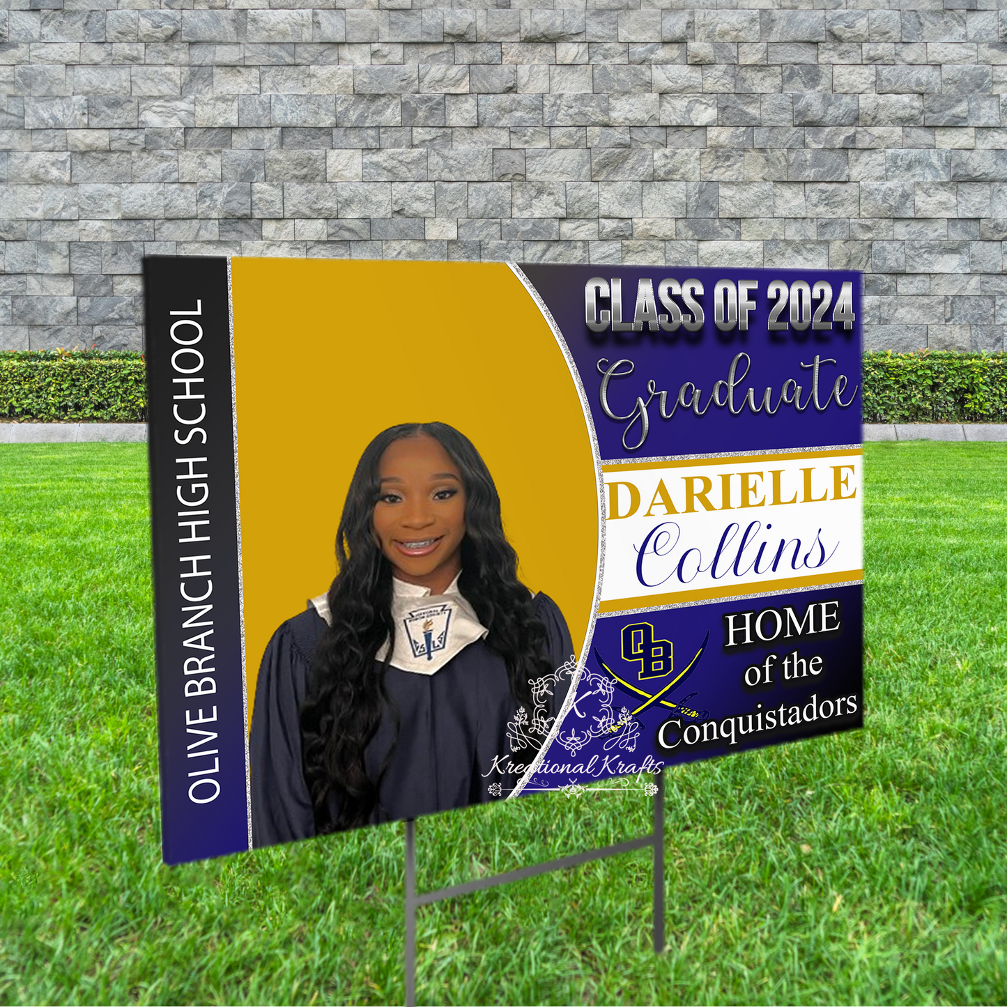 Graduation 2024 Custom Yard Sign