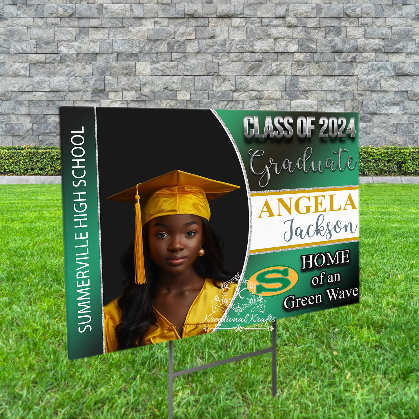 Graduation 2024 Custom Yard Sign