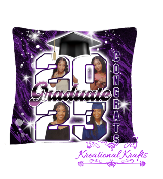 Graduation 2023 Photo Pillow