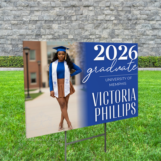 Graduation Custom Yard Sign