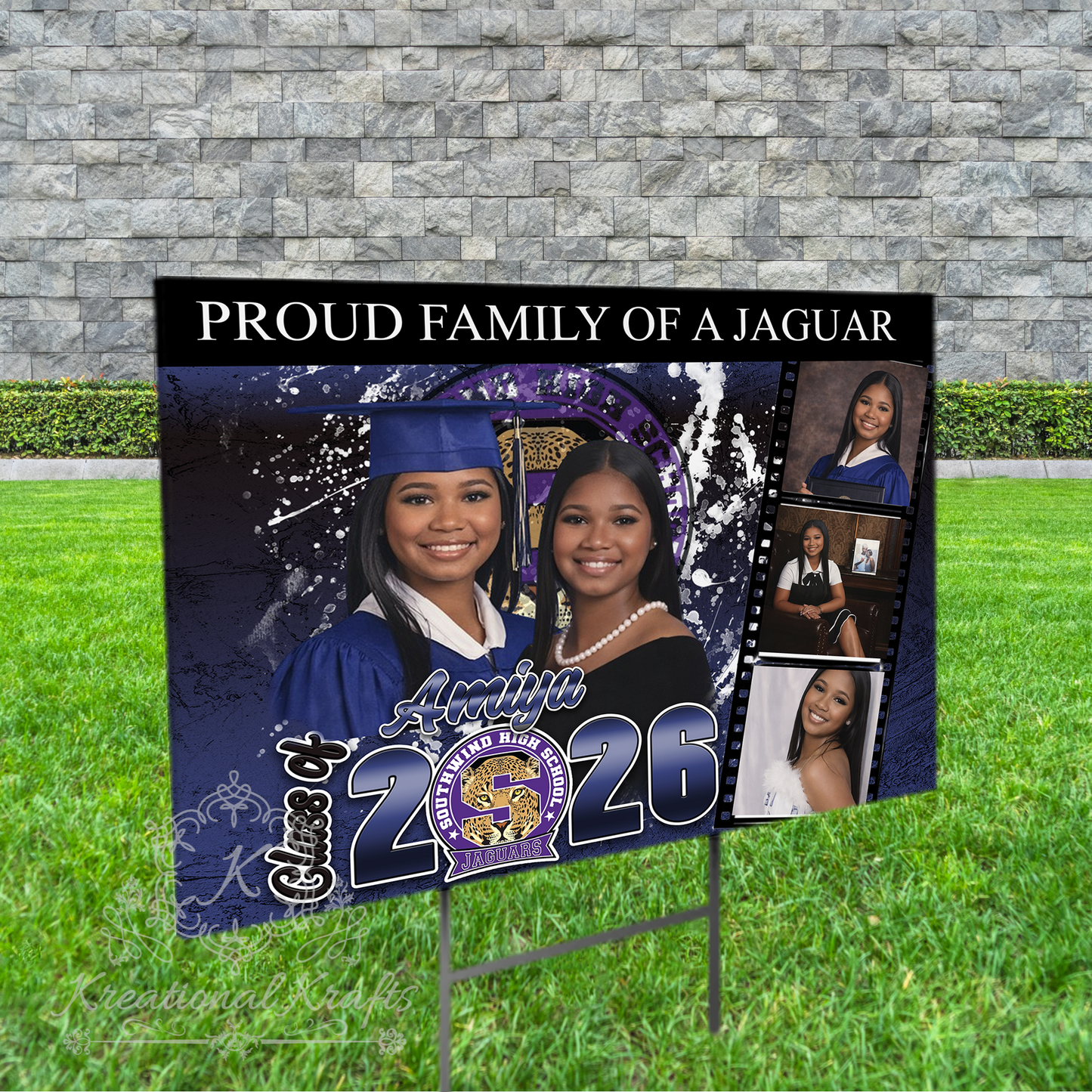 Graduation Custom Yard Sign