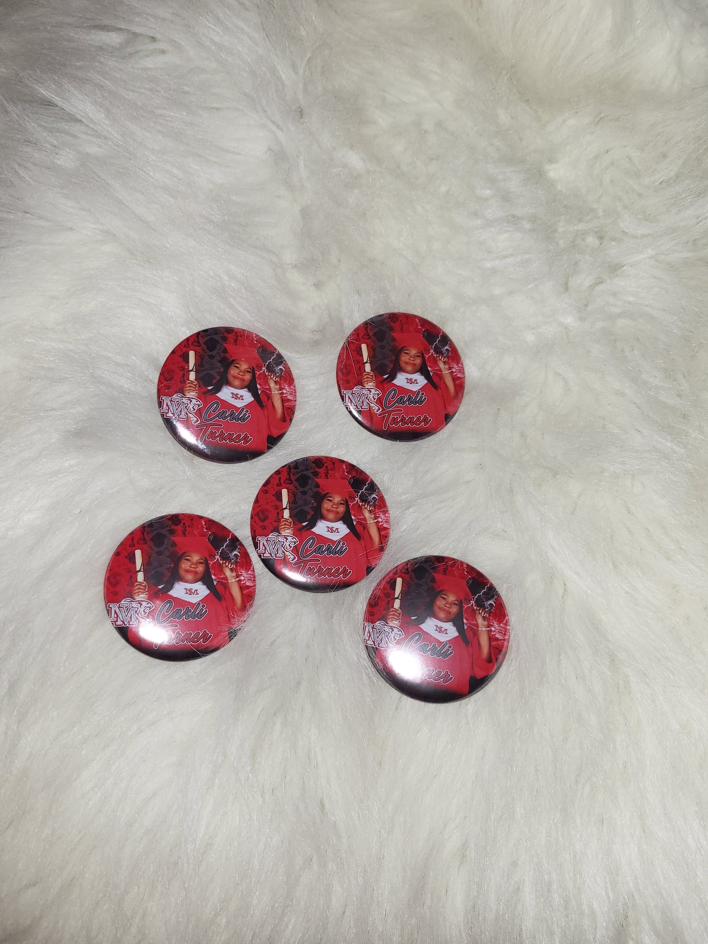 Graduation Buttons (Individual)