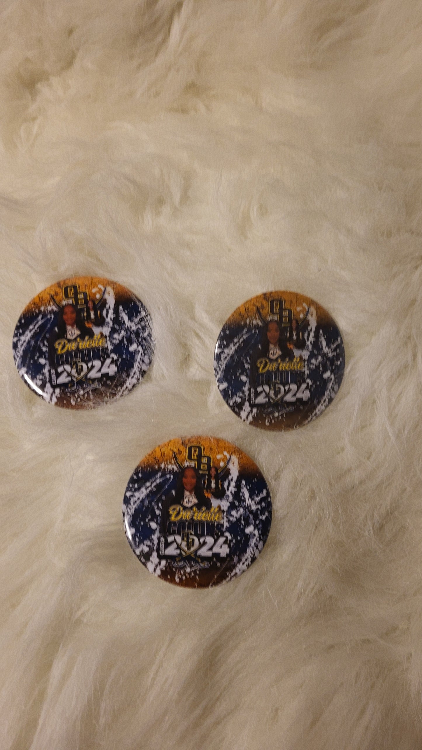 Graduation Buttons (Individual)