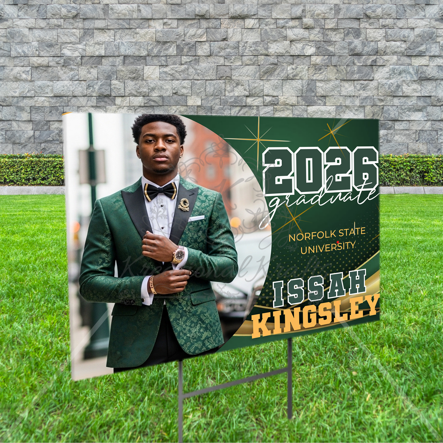 Graduation Custom Yard Sign