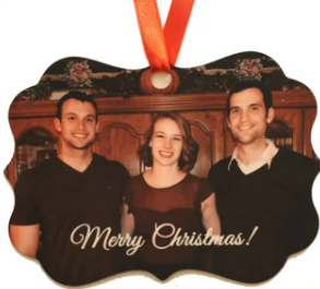 Personalized Christmas Photo Ornament