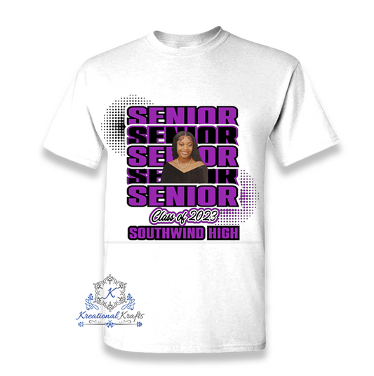 Graduate Senior Centered Image Shirt